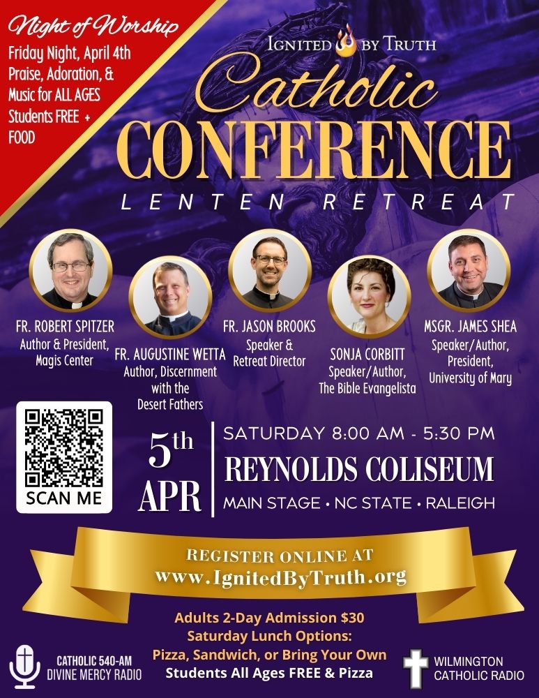 Catholic Conference & Lenten Retreat, April 4-5, 2025