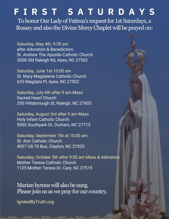 Raleigh Rosary Rally